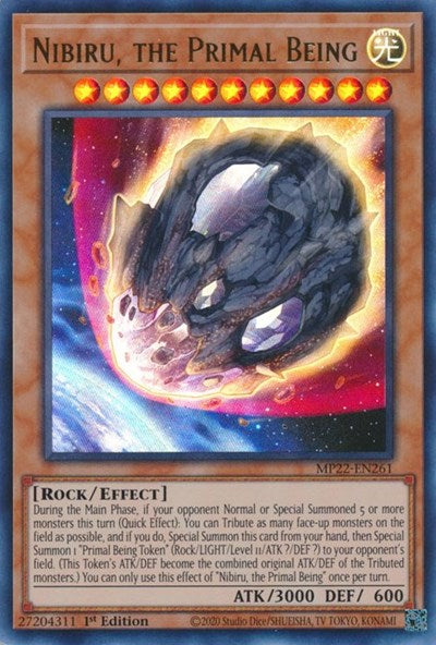 Nibiru, the Primal Being (Ultra Rare) [MP22-EN261-UR]