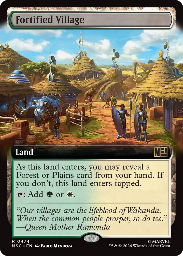 Fortified Village - Extended Art [MSC-474]