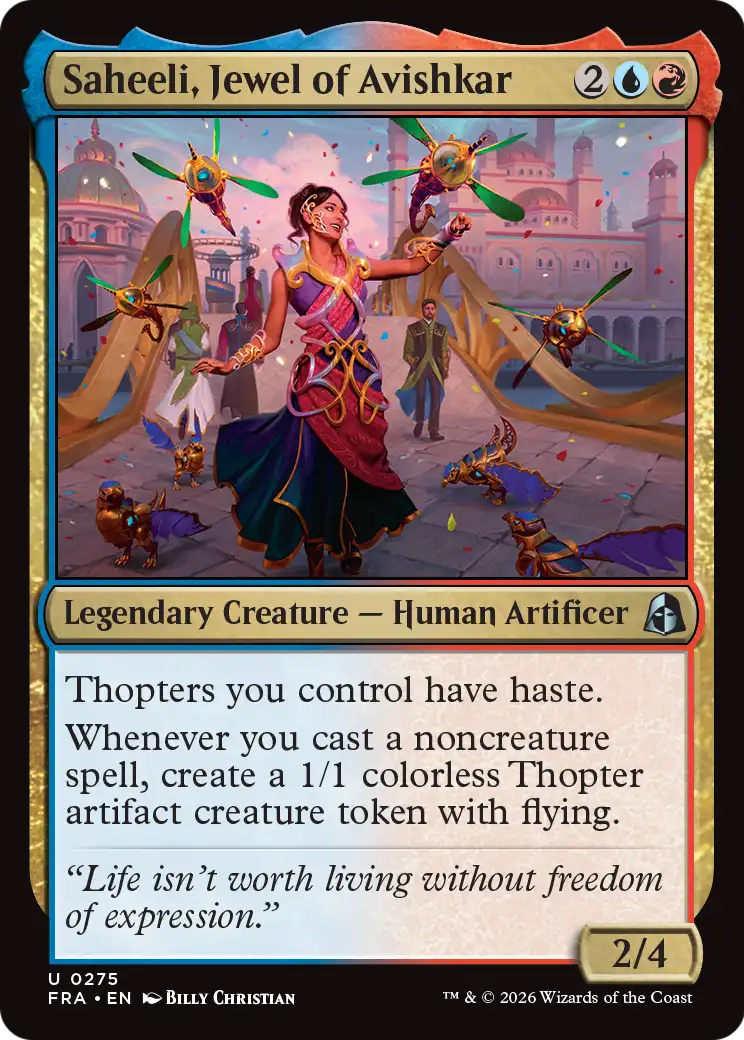 Saheeli, Jewel of Avishkar [FRA-275]