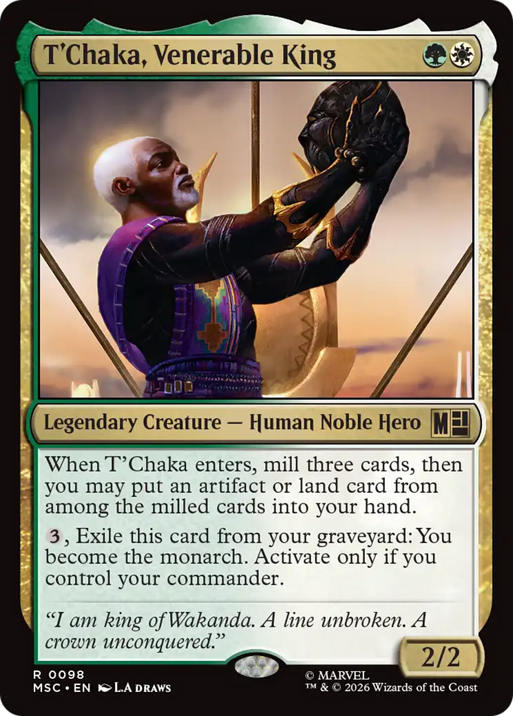 T'Chaka, Venerable King [MSC-98]