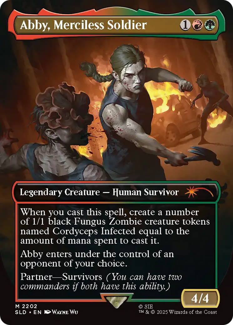 Abby, Merciless Soldier - Borderless - Full Art [SLD-2202]
