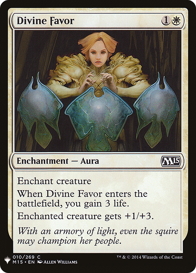 Divine Favor [PLST-M15-10]