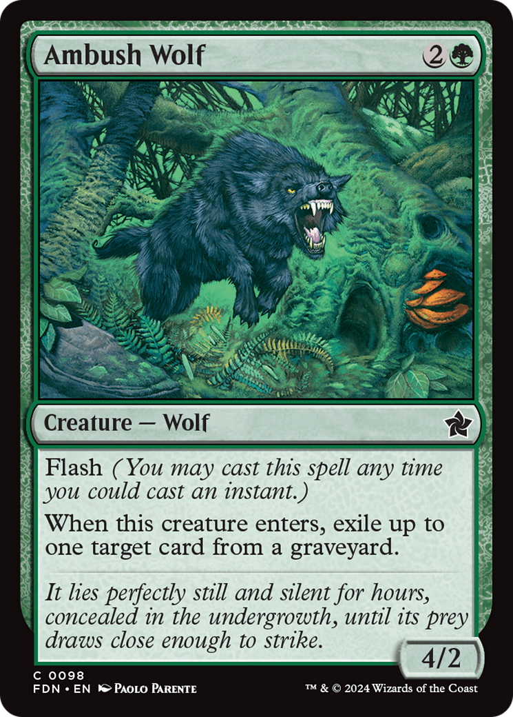 Ambush Wolf [FDN-98]