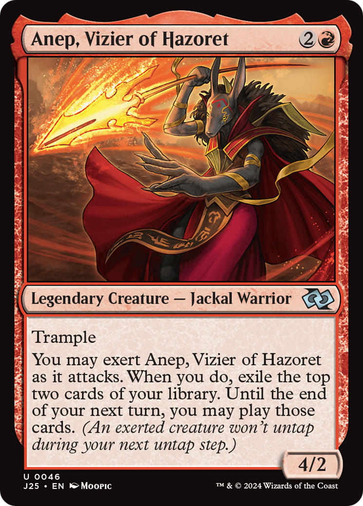 Anep, Vizier of Hazoret [J25-46]