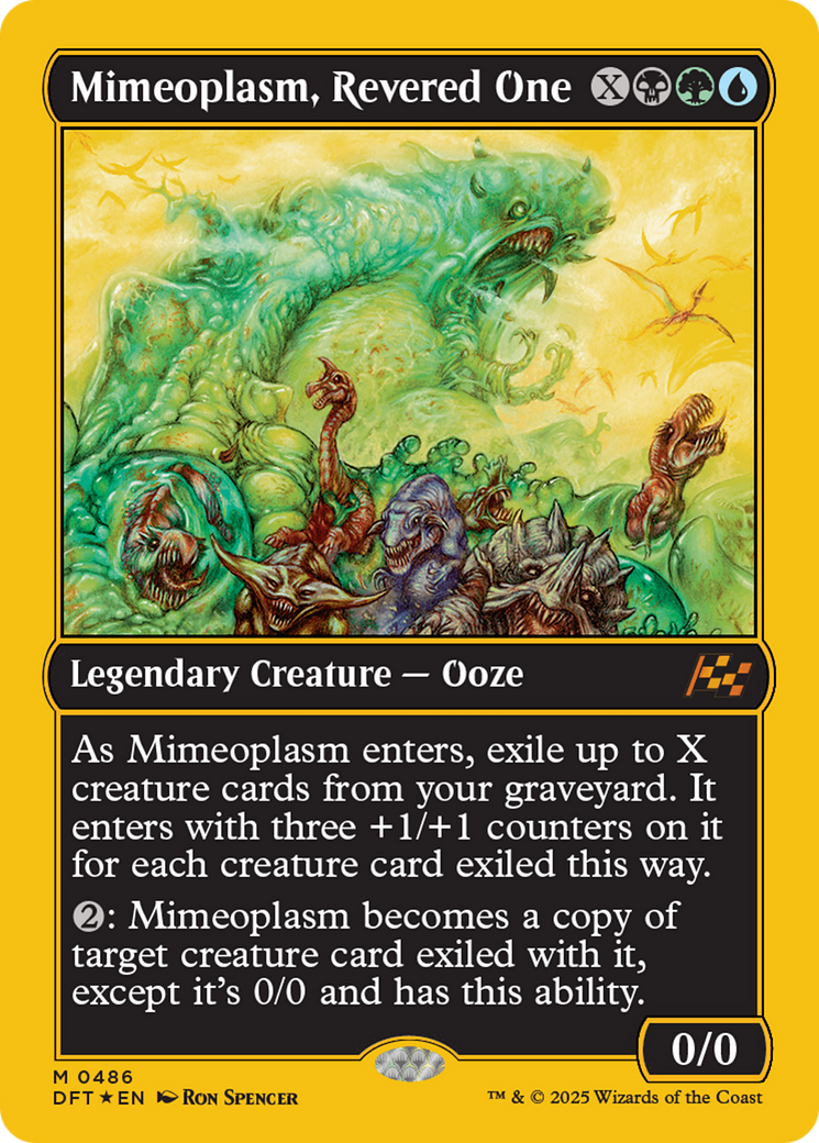 Mimeoplasm, Revered One - First Place Foil [DFT-486]