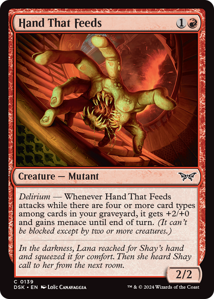Hand That Feeds [DSK-139]