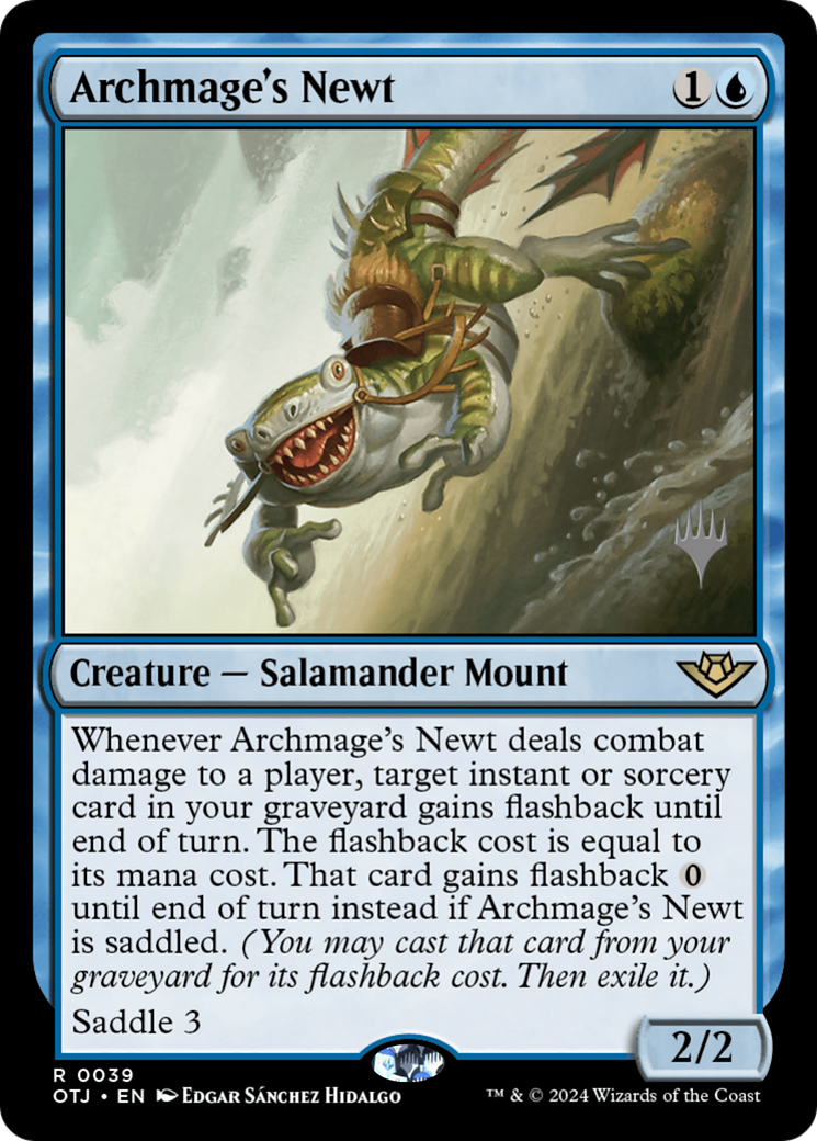 Archmage's Newt - Promo Pack [POTJ-39p]
