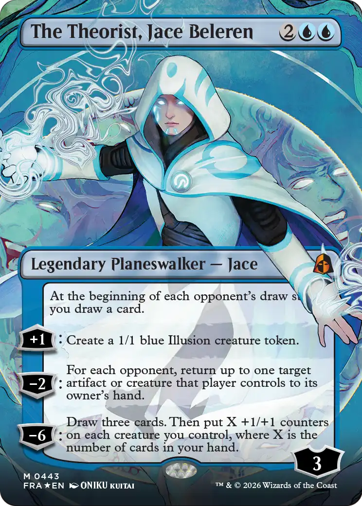 The Theorist, Jace Beleren - Borderless [FRA-443]