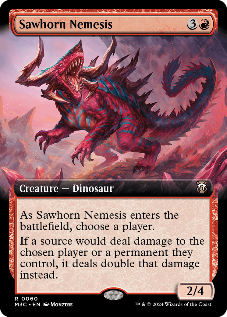 Sawhorn Nemesis - Extended Art [M3C-60]