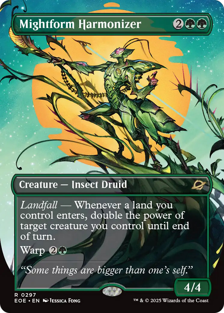 Mightform Harmonizer - Borderless - Full Art [EOE-297]