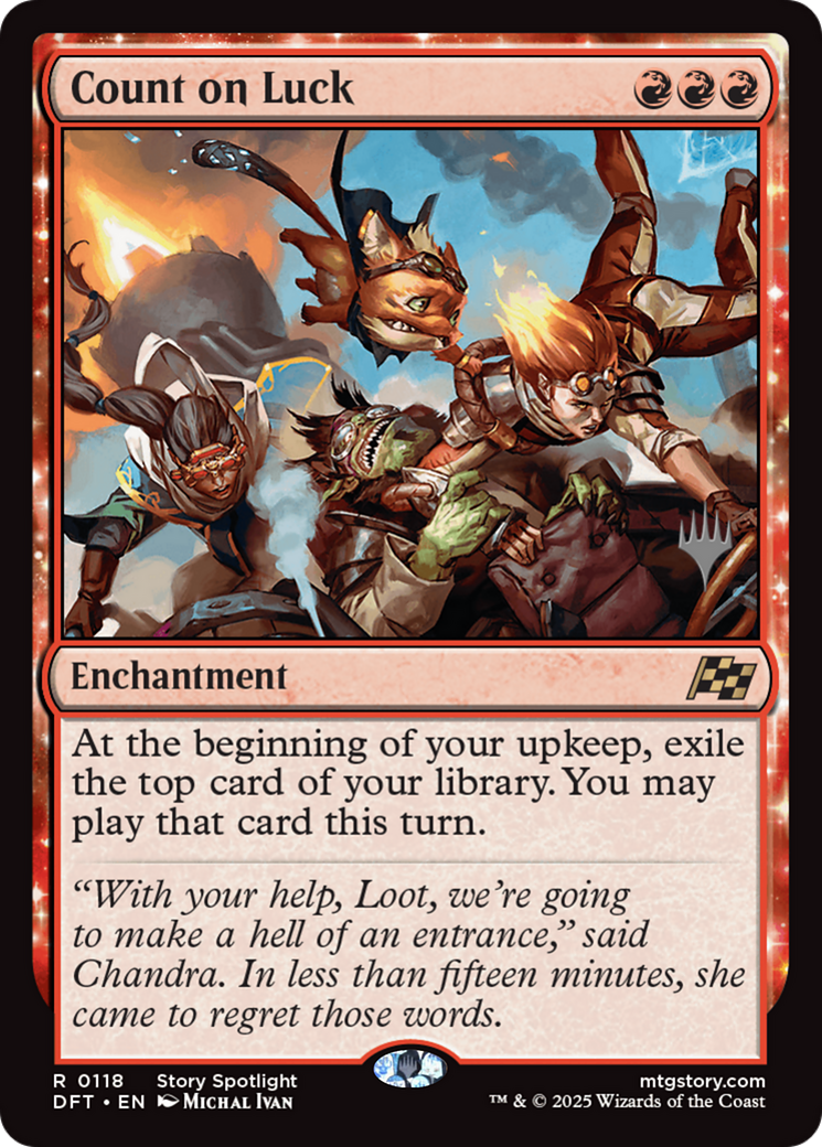 Count on Luck - Promo Pack [PDFT-118p]