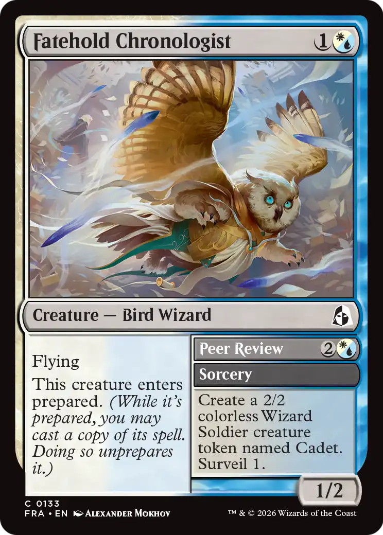 Fatehold Chronologist // Peer Review [FRA-133]