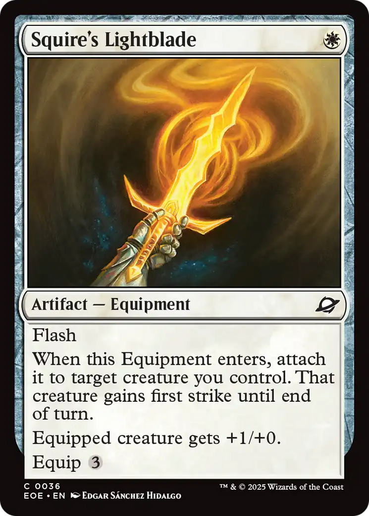 Squire's Lightblade [EOE-36]