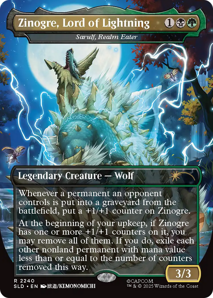 Sarulf, Realm Eater - Borderless - Full Art [SLD-2240]