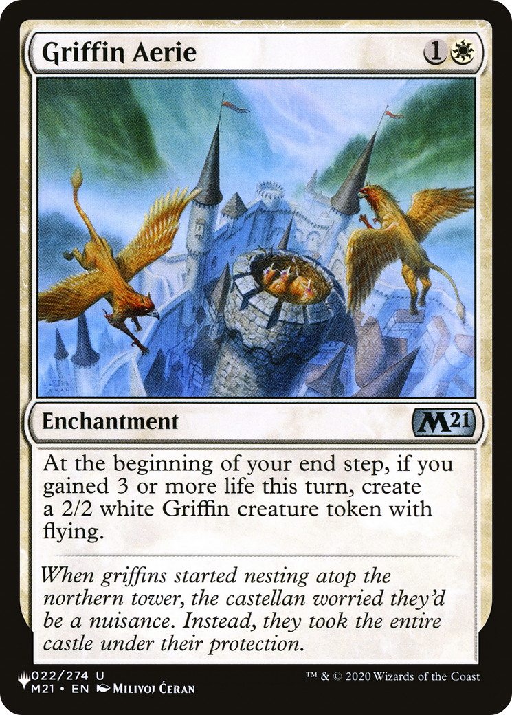 Griffin Aerie [PLST-M21-22]