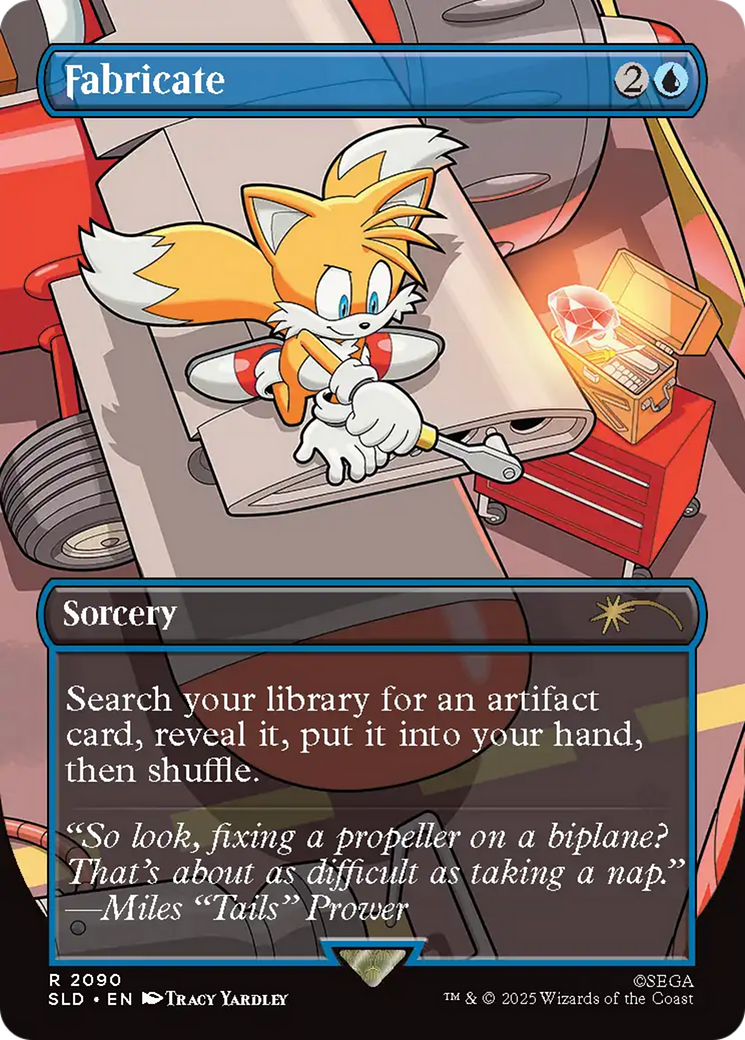 Fabricate - Borderless - Full Art [SLD-2090]
