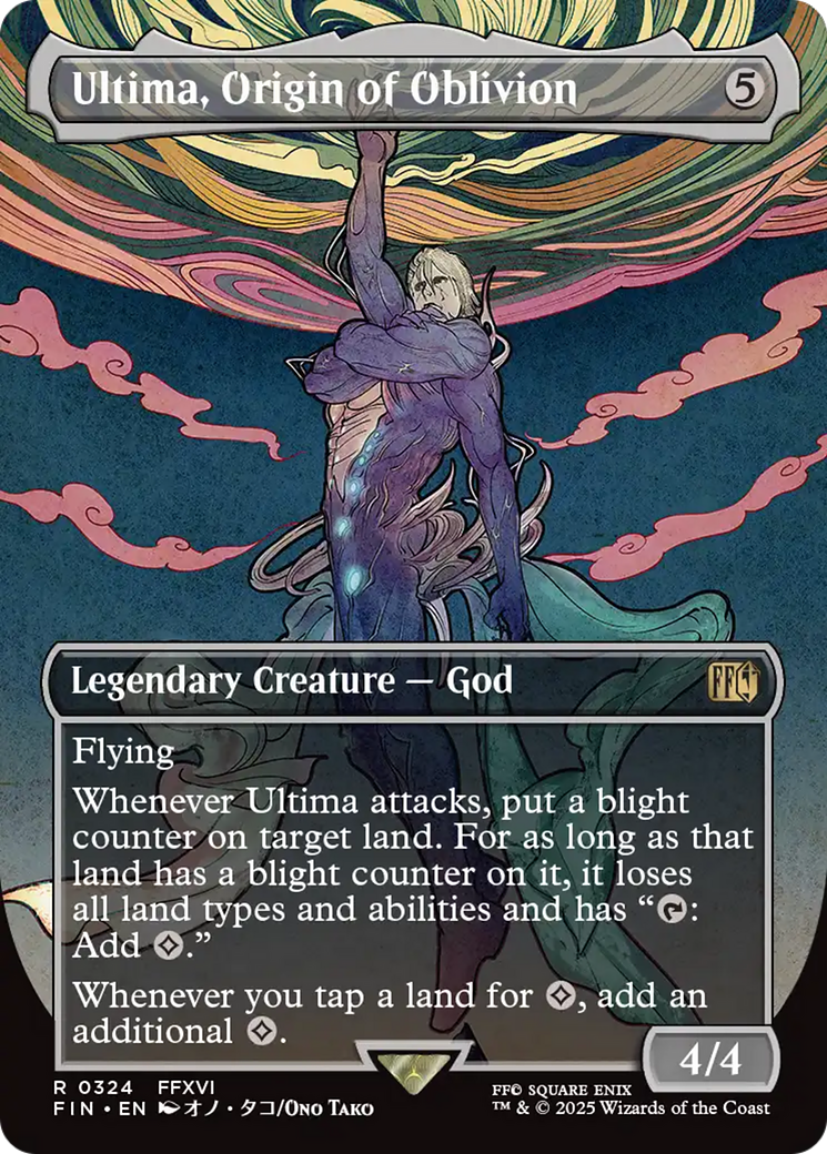 Ultima, Origin of Oblivion - Borderless - Full Art [FIN-324]