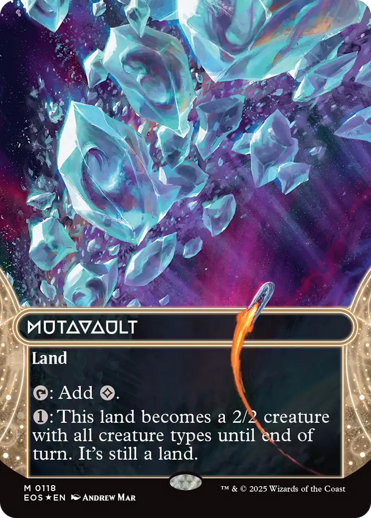 Mutavault - Borderless - Galaxy Foil - Full Art [EOS-118]