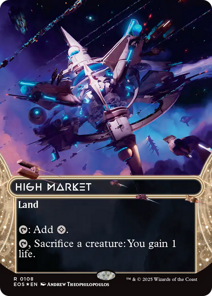 High Market - Borderless - Galaxy Foil - Full Art [EOS-108]