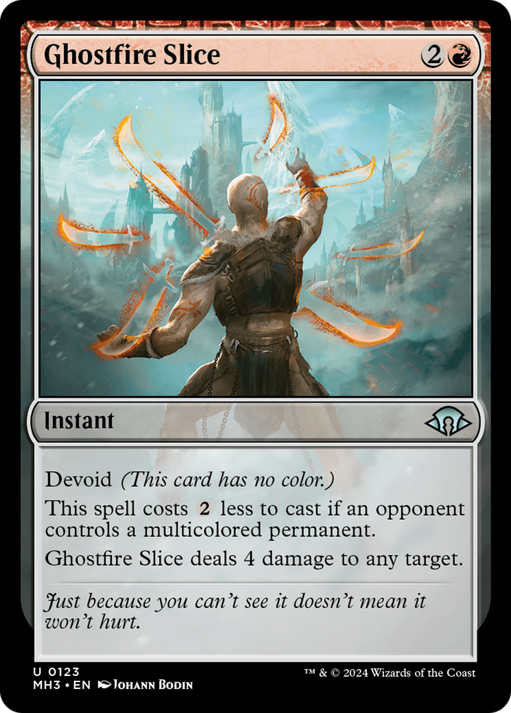 Ghostfire Slice - Full Art [MH3-123]