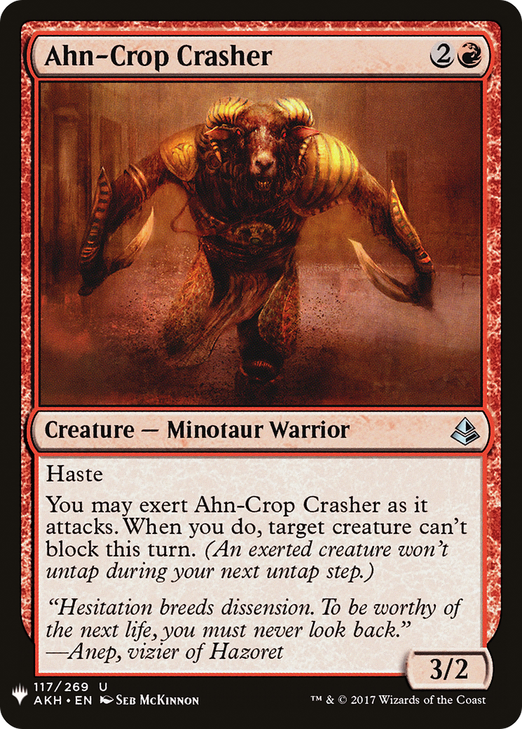 Ahn-Crop Crasher [PLST-AKH-117]