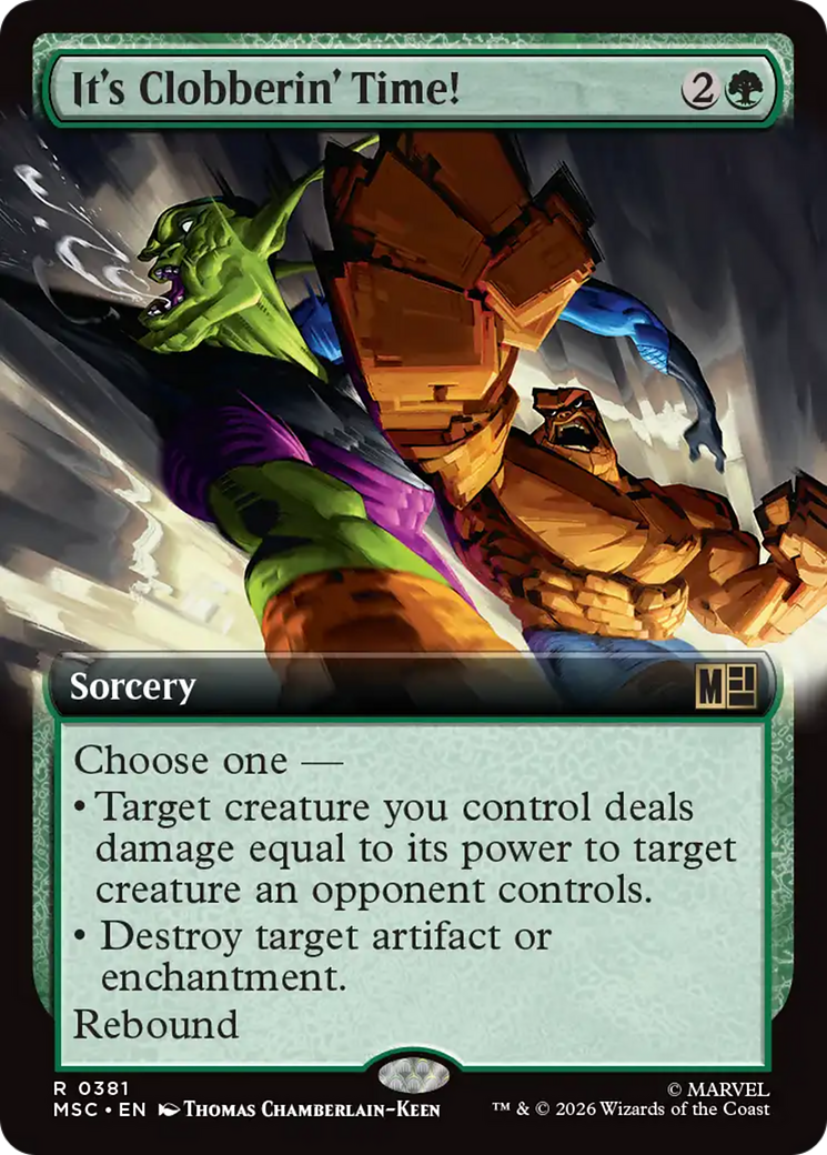 It's Clobberin' Time! - Extended Art [MSC-381]