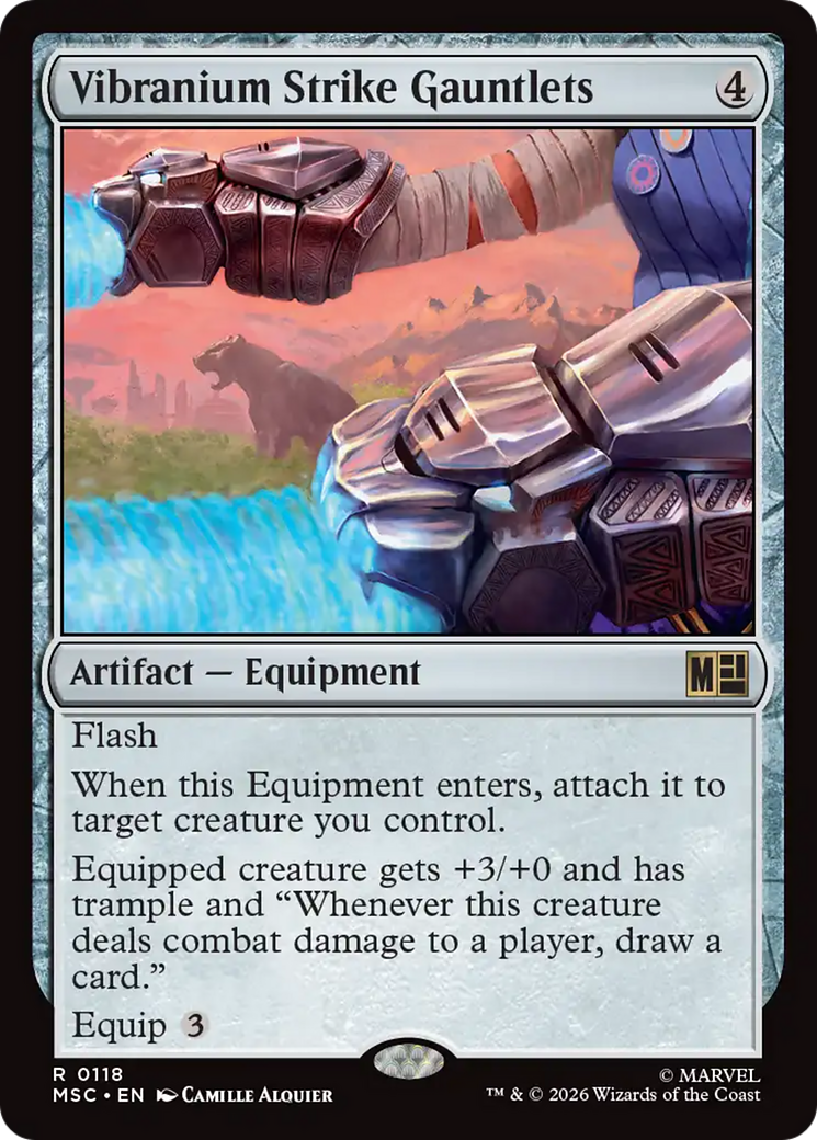 Vibranium Strike Gauntlets [MSC-118]