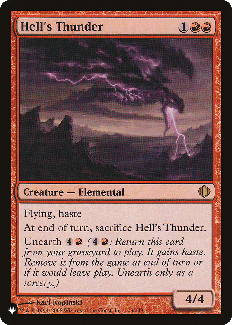 Hell's Thunder [PLST-ALA-103]