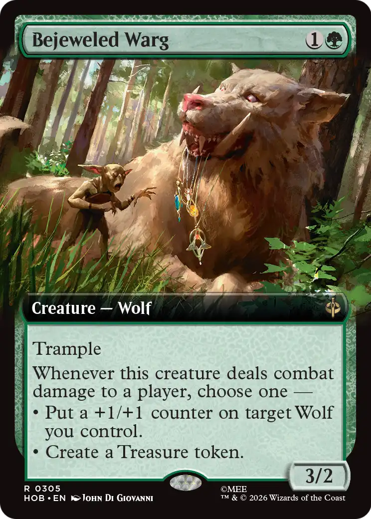 Bejeweled Warg [HOB-305]
