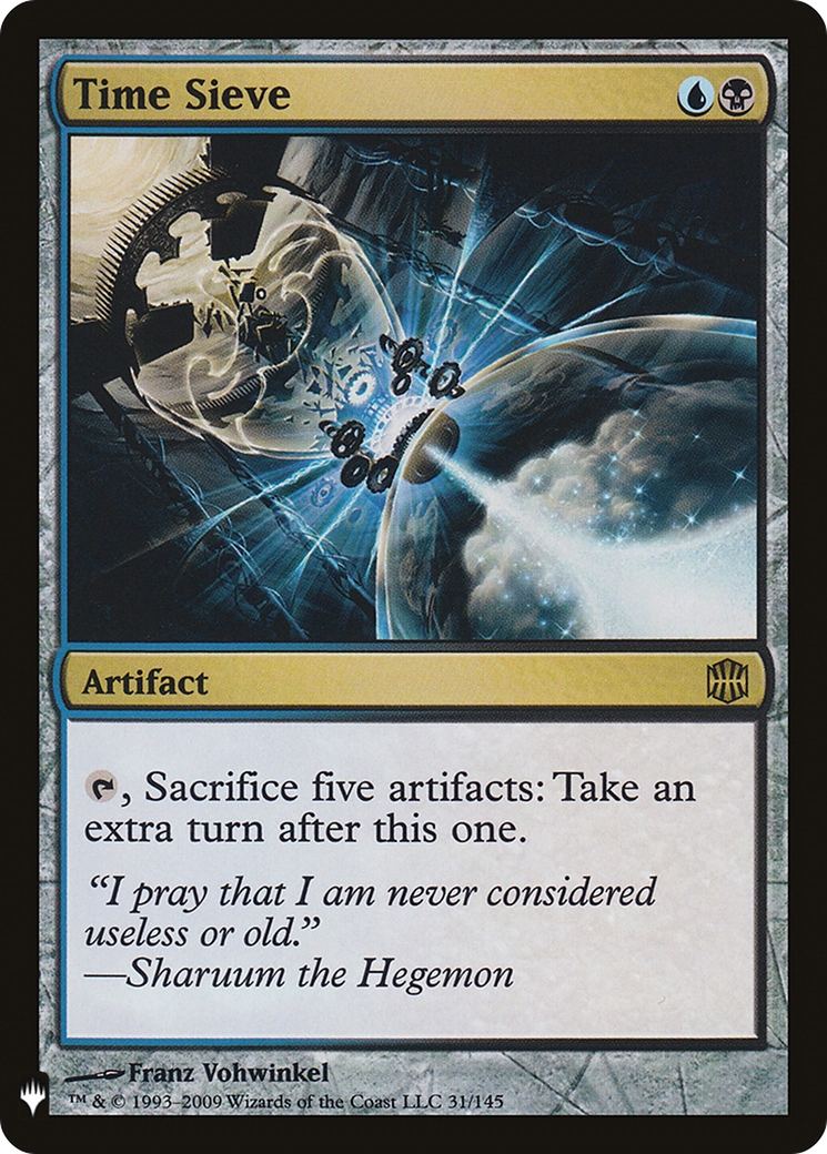 Time Sieve [PLST-ARB-31]