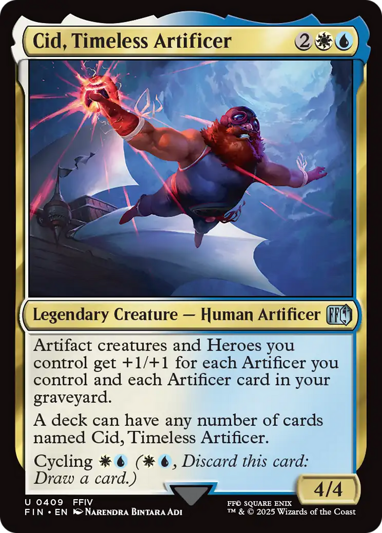 Cid, Timeless Artificer [FIN-409]