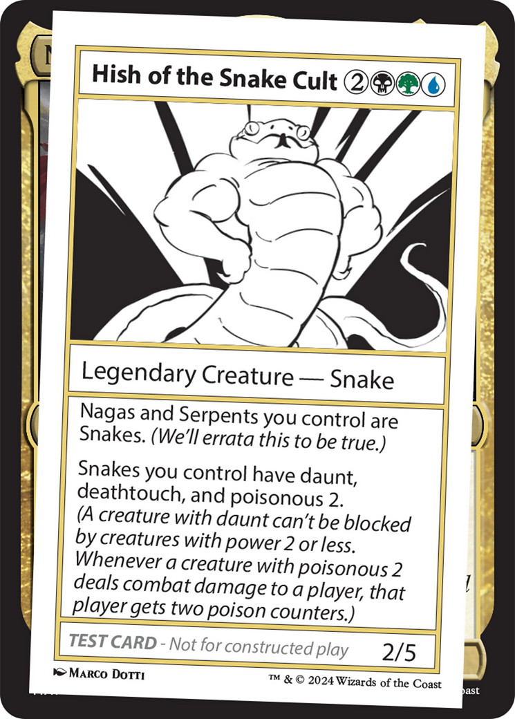 Hish of the Snake Cult [MB2-595]