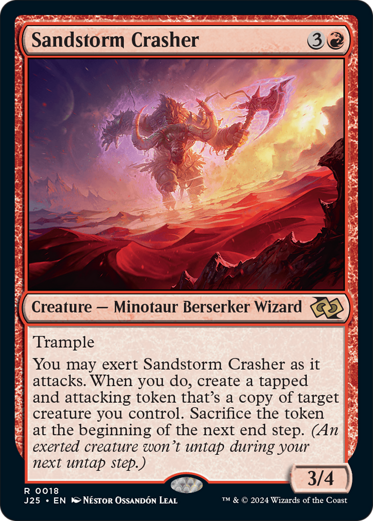 Sandstorm Crasher [J25-18]