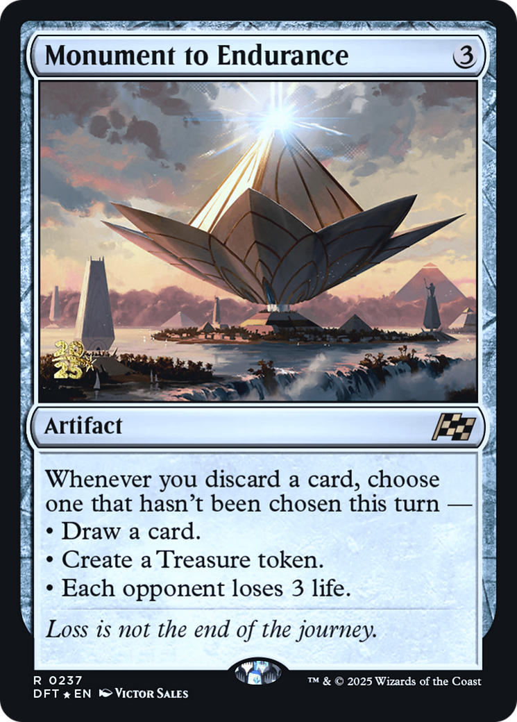 Monument to Endurance - Prerelease Promo [PDFT-237s]