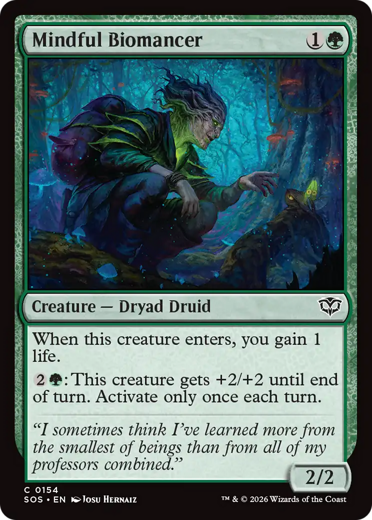 Mindful Biomancer [SOS-154]