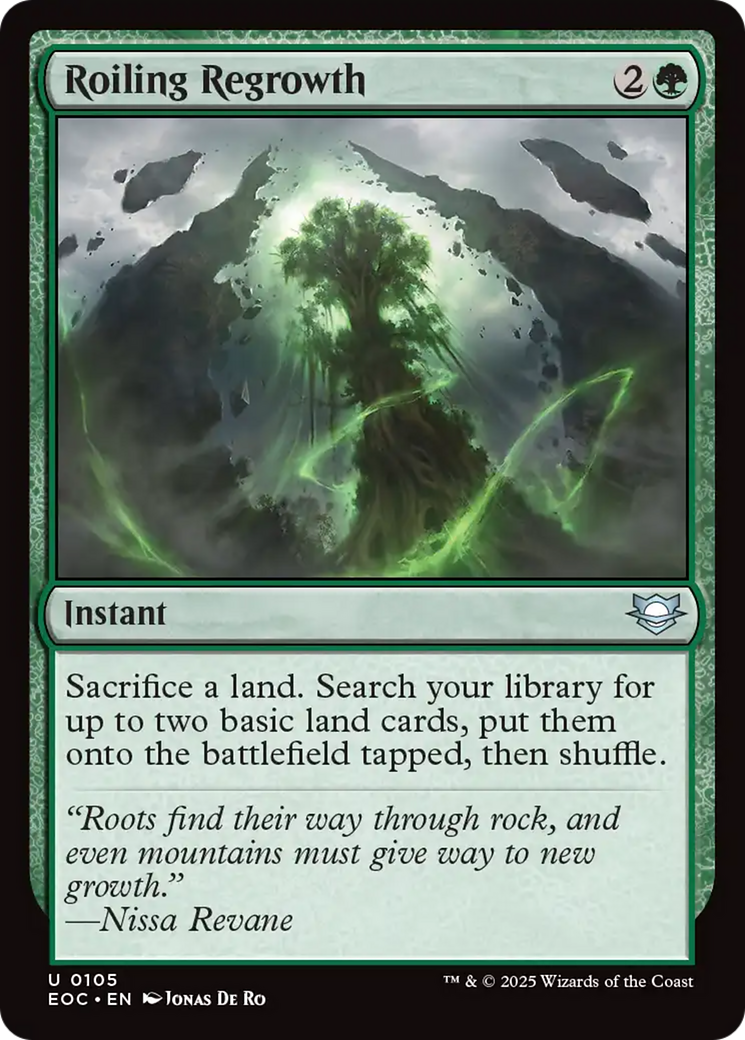 Roiling Regrowth [EOC-105]