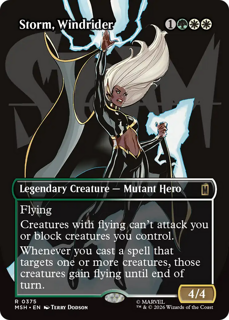 Storm, Windrider - Borderless [MSH-375]