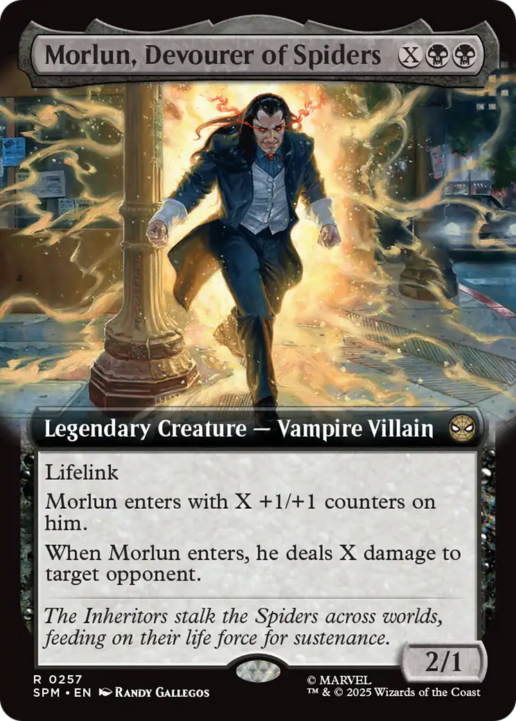 Morlun, Devourer of Spiders - Extended Art [SPM-257]