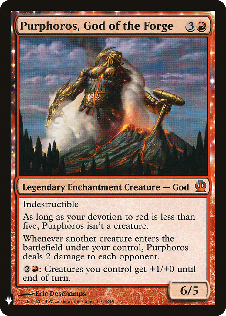 Purphoros, God of the Forge [PLST-THS-135]
