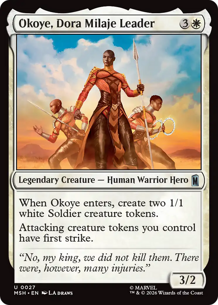 Okoye, Dora Milaje Leader [MSH-27]