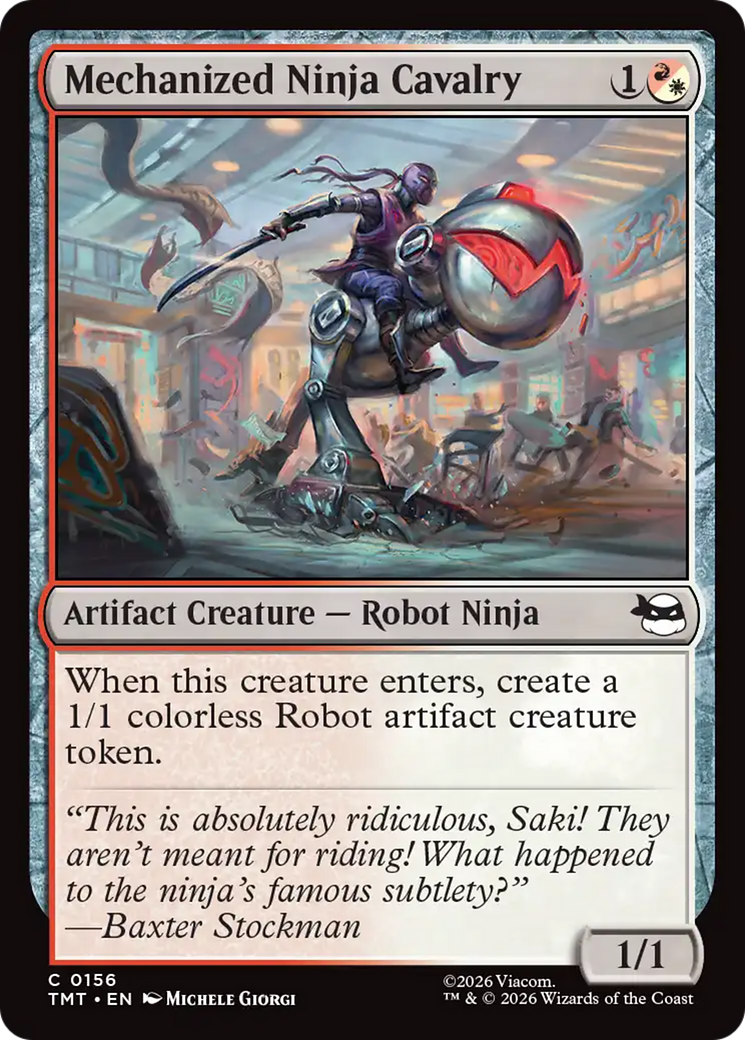 Mechanized Ninja Cavalry [TMT-156]