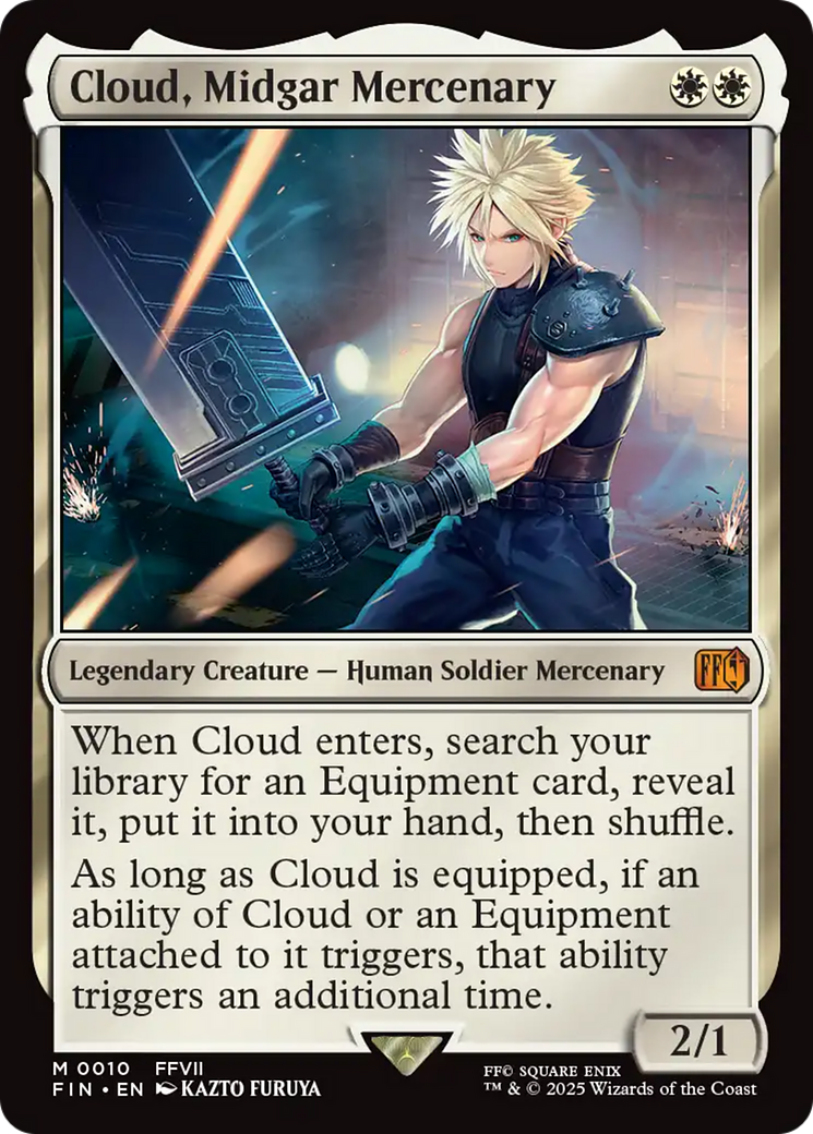 Cloud, Midgar Mercenary [FIN-10]