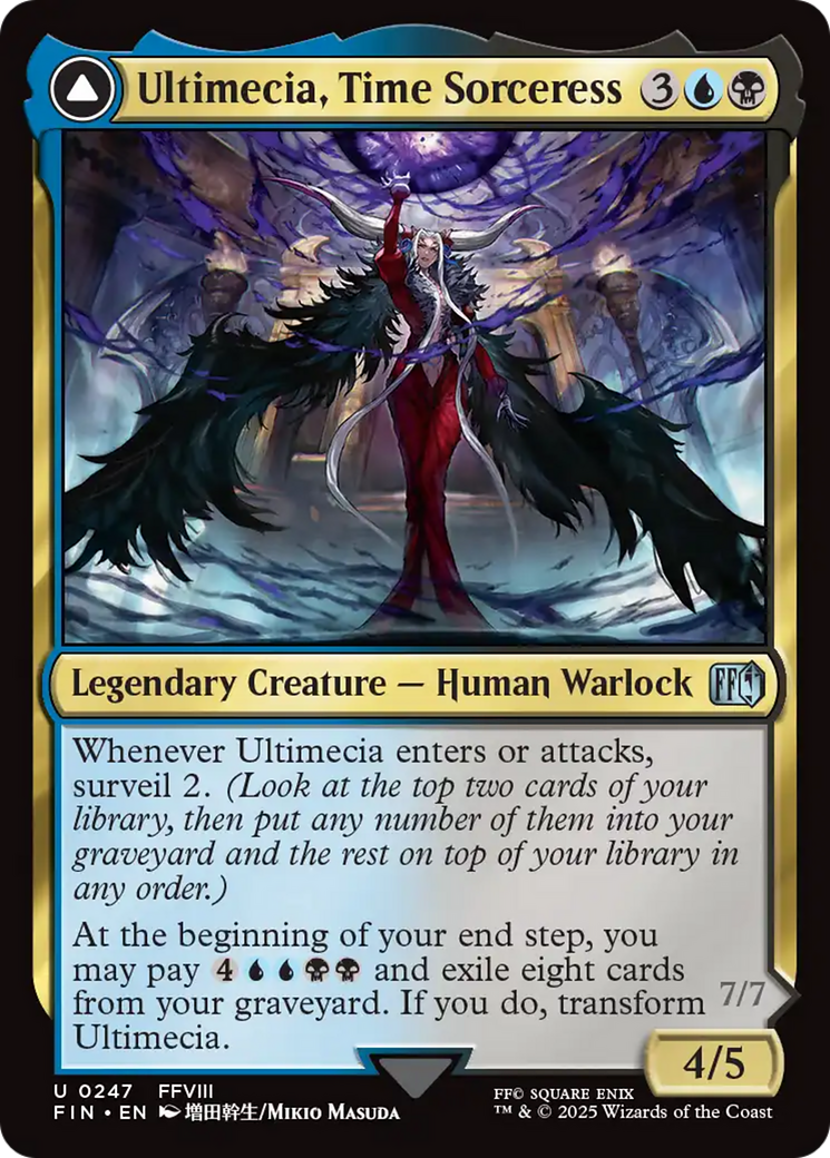 Ultimecia, Time Sorceress // Ultimecia, Omnipotent [FIN-247]