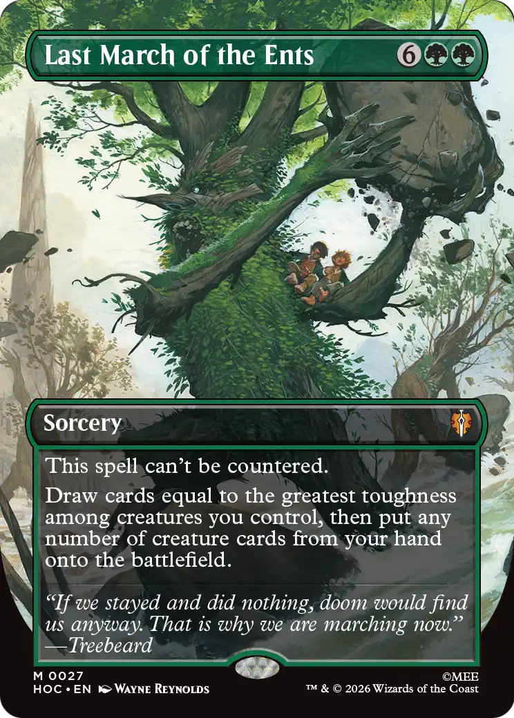 Last March of the Ents [HOC-27]