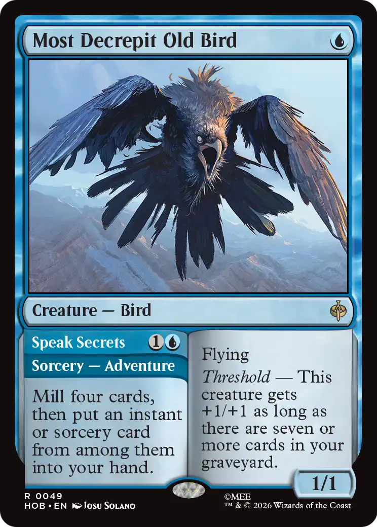 Most Decrepit Old Bird // Speak Secrets [HOB-49]