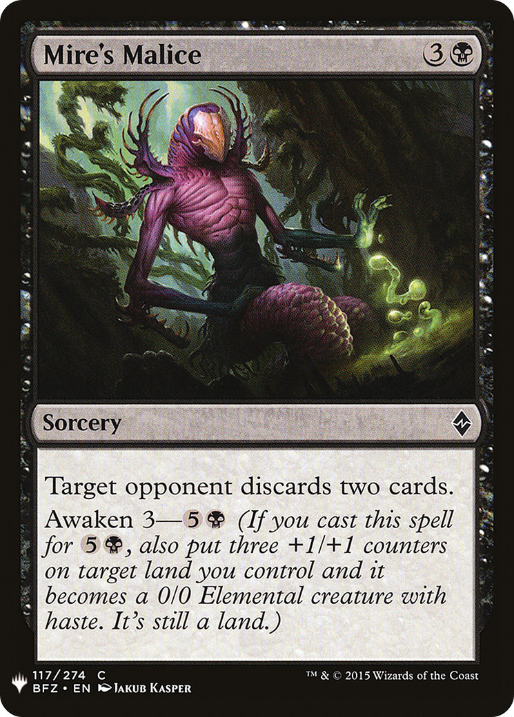 Mire's Malice [PLST-BFZ-117]
