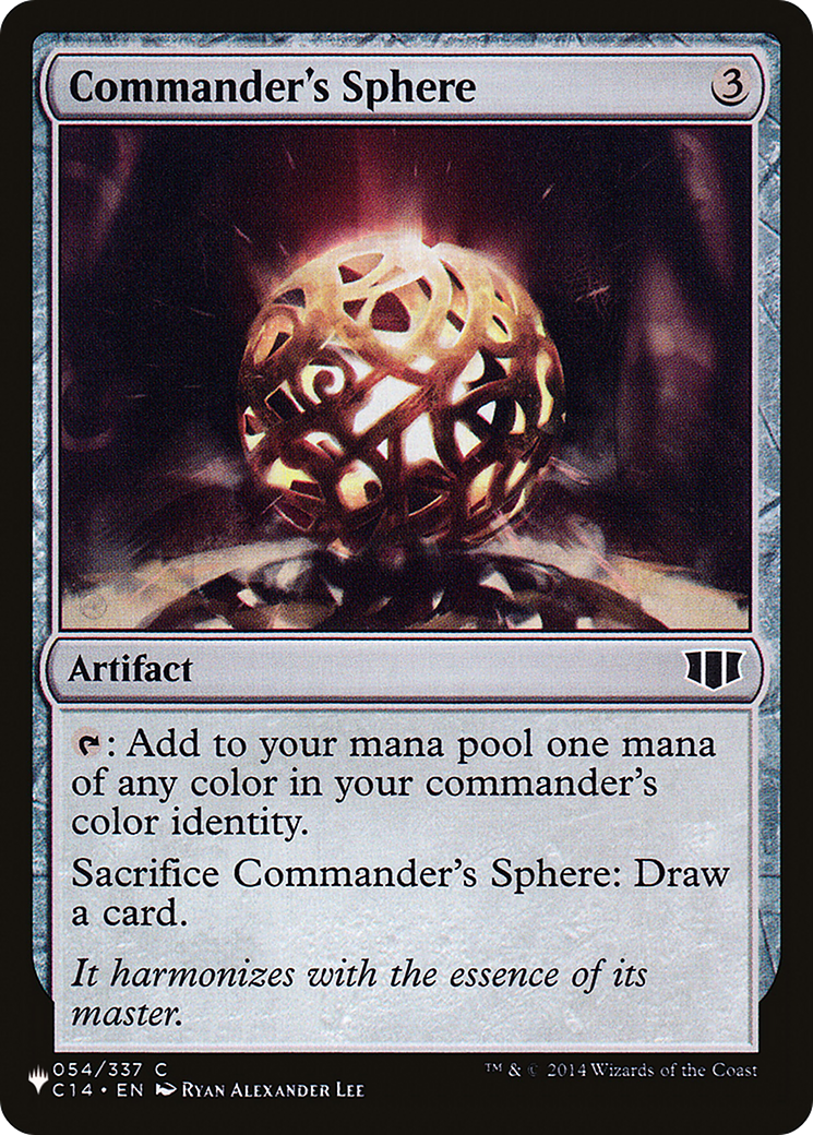Commander's Sphere [PLST-C14-54]