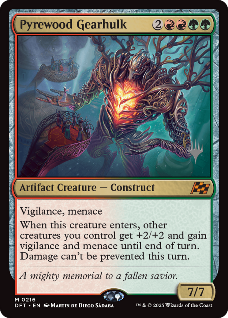 Pyrewood Gearhulk - Promo Pack [PDFT-216p]