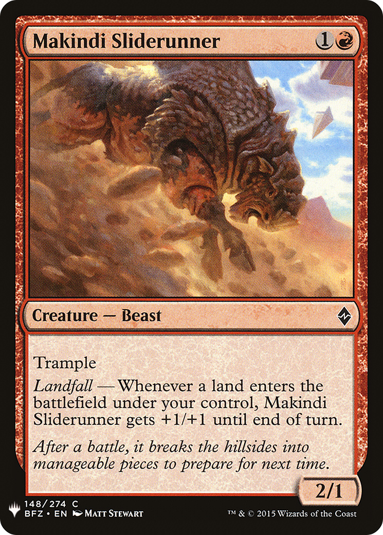 Makindi Sliderunner [PLST-BFZ-148]