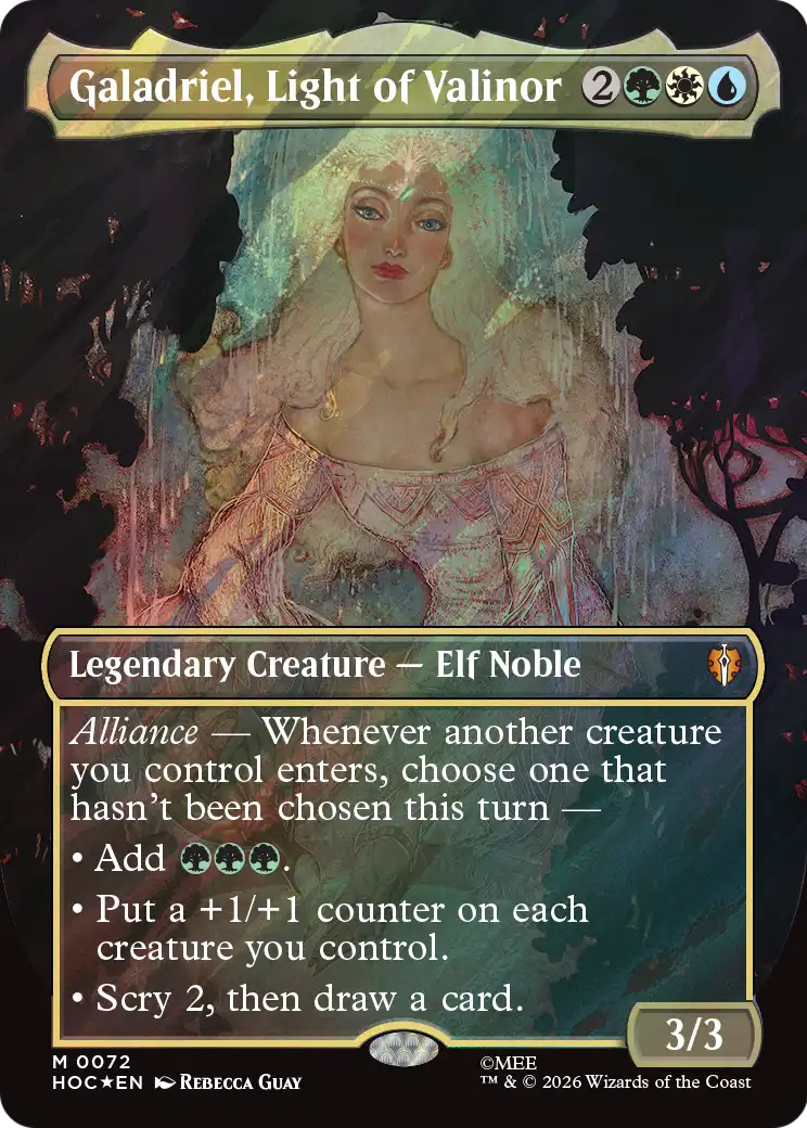 Galadriel, Light of Valinor [HOC-72]